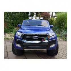 New Ford Ranger Blue Painting - 4x4 Electric Ride On Car - LCD Display