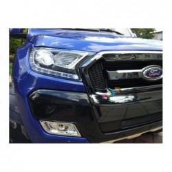 New Ford Ranger Blue Painting - 4x4 Electric Ride On Car - LCD Display