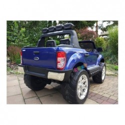 New Ford Ranger Blue Painting - 4x4 Electric Ride On Car - LCD Display