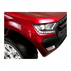 New Ford Ranger Red Painting - 4x4 Electric Ride On Car - LCD Display