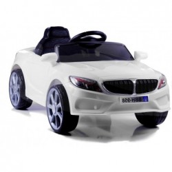 BBH968 White - Electric Ride On Car