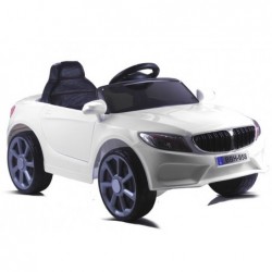 BBH968 White - Electric Ride On Car