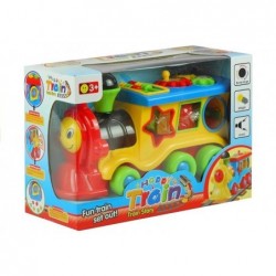 Happy Train Educational Funny Shapes Blocks