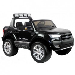 New Ford Ranger Black Matt Painting - 4x4 Electric Ride On Car - LCD Display