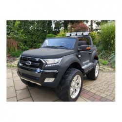 New Ford Ranger Black Matt Painting - 4x4 Electric Ride On Car - LCD Display