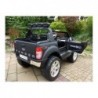 New Ford Ranger Black Matt Painting - 4x4 Electric Ride On Car - LCD Display