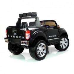 New Ford Ranger Black - 4x4 Electric Ride On Car - LCD Display