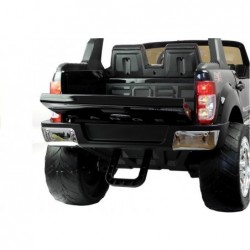 New Ford Ranger Black - 4x4 Electric Ride On Car - LCD Display