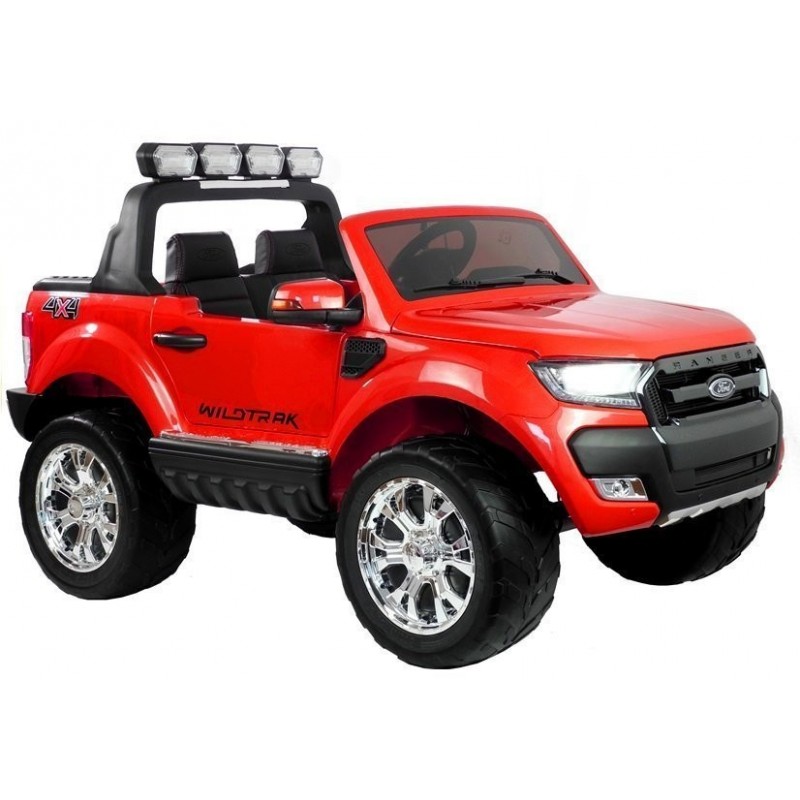 New Ford Ranger Red - 4x4 Electric Ride On Car - LCD Display