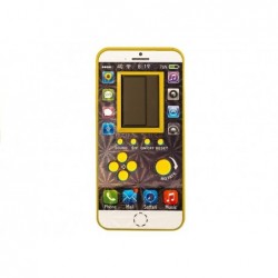 Electronic Brick Game Tetris Smartphone Yellow