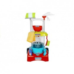 Cleaning Kit Trolley Mop Broom Bucket Accessories