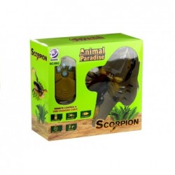 Remote Controlled Scorpion Remote R/C Walking&Glowing Yellow