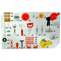 Young constructor's table Tools Accessories 86 cm