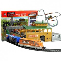 Sawmill Train Set 450 cm with Accesories 60 pcs