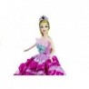 Birthday Doll Dress Shoes Tiara Hairbrush Pink