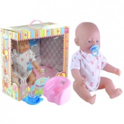 Doll Baby Eats Cries Pees Accessories Potty