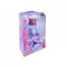 Baby Doll Drinks Pees with Accesories Blue