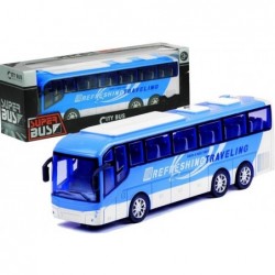 Bus Coach Car Toy Blue