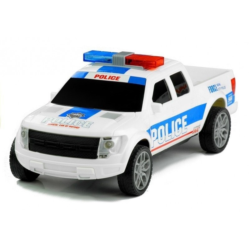 Police Car In Scale 1:16 Lights Sounds Drive