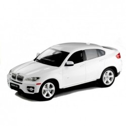 Remote Controlled Car R/C BMW X6 White 1:14