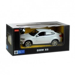 Remote Controlled Car R/C BMW X6 White 1:14