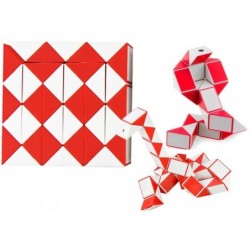 Logical Puzzle Jigsaw  Snake Magic 62 cm Red