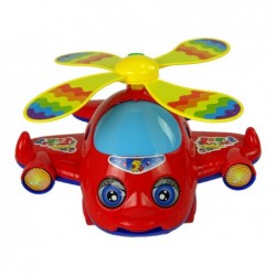 Plane Push Toy Noisemaking Moves Tongue and Propeller