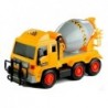 Yellow Concrete Mixer Truck Rotating Contrete Mixer drum 42 cm