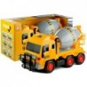 Yellow Concrete Mixer Truck Rotating Contrete Mixer drum 42 cm