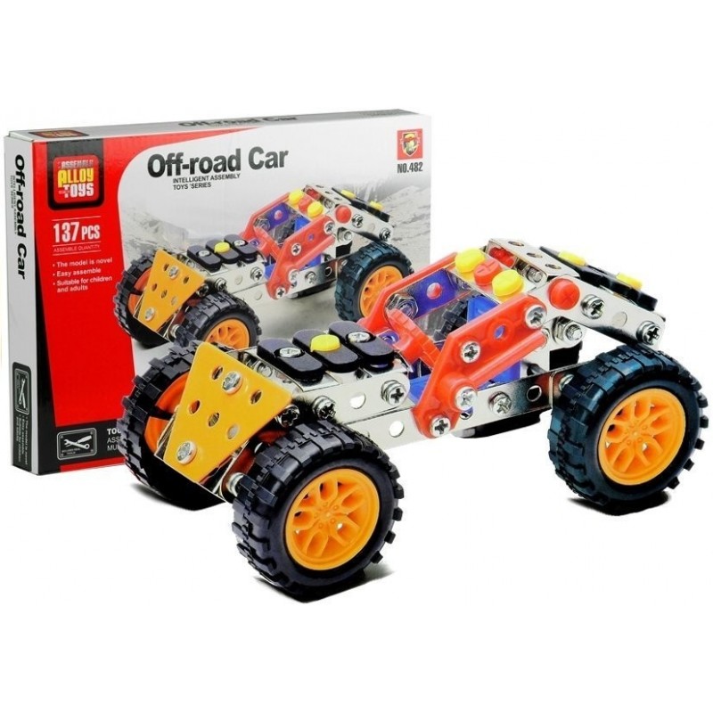 Constructive Set All-terrain Car 137 Elements