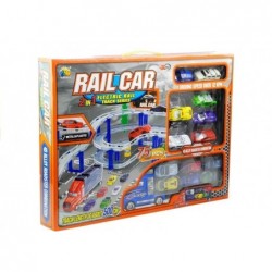 Racing Track Set 2in1 Lorry + 8 Cars 75 Elements 500cm