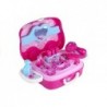 Girls' Beauty Set on Wheels Suitcase Accessories Dryer