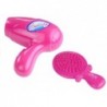 Girls' Beauty Set on Wheels Suitcase Accessories Dryer