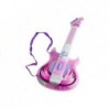 Electric Guitar Glasses WIth Microphone Pink Set