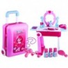 Toalette Suitcase 2in1 Dressing Table Accessories Pink 14 Elements