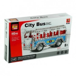 Big construction Set City Bus 443 Elements