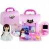 Spreaded House in Suitcase Doll Dog Accessories Pink