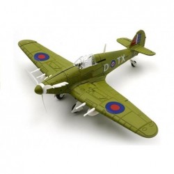 Airplane Hawker Puzzle 4D Model Hurricane 1:48