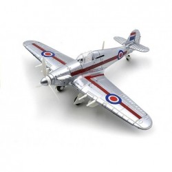 Airplane Hawker Puzzle 4D Model Hurricane 1:48