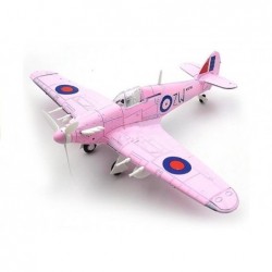 Airplane Hawker Puzzle 4D Model Hurricane 1:48