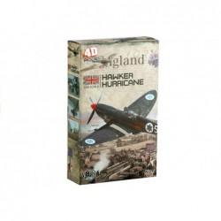 Airplane Hawker Puzzle 4D Model Hurricane 1:48