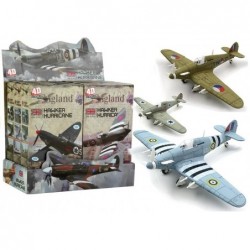 Airplane Hawker Puzzle 4D Model Hurricane 1:48