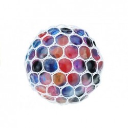 Squishy Anti Stress Ball Colorful in Net