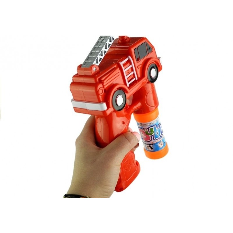 Bubble Gun Fire Truck Bubble Machine Music and Light