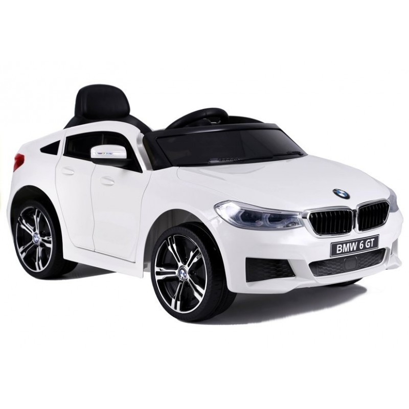 BMW 6 GT White - Electric Ride On Car