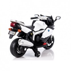 LB9909 White - Electric Ride On Motorcycle