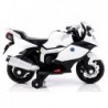 LB9909 White - Electric Ride On Motorcycle