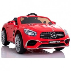 Mercedes SL65 Electric Ride-On Car LCD Red