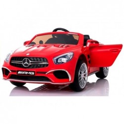 Mercedes SL65 Electric Ride-On Car LCD Red