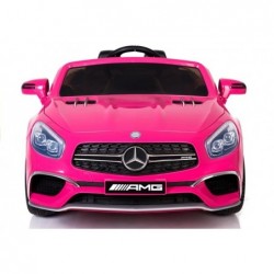 Mercedes SL65 Electric Ride-On Car LCD Pink